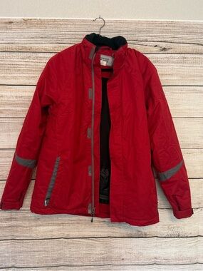 Mountain Tek Red Insulated Ski Snow Jacket Size Small Men’s